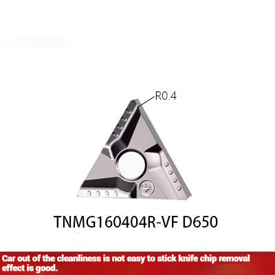 1047-CNC metal-ceramic triangular precision ground grooving inserts TNMG R/L-S/VF high-gloss cylindrical cutter grains Shandong Denso Pricision Tools Co.,Ltd.